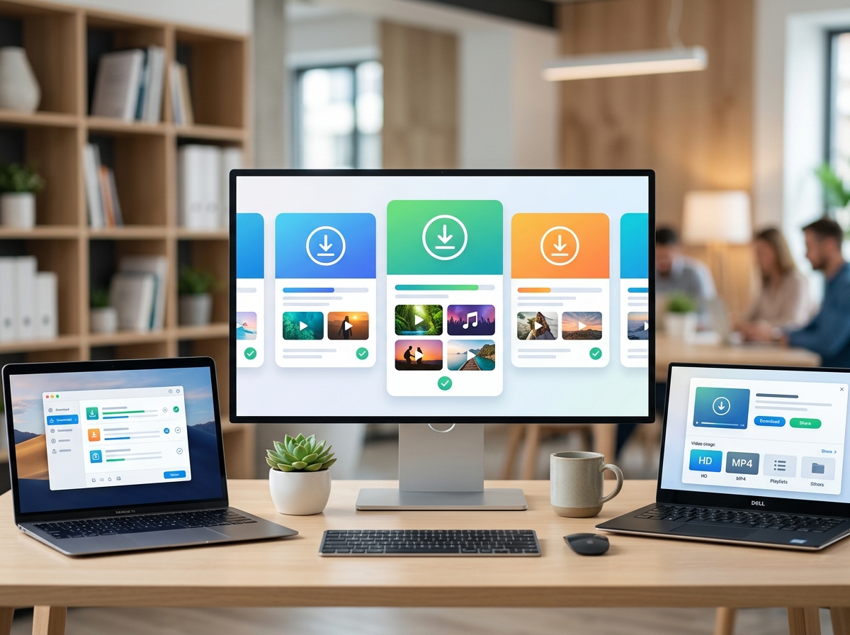 Best Free Video Downloaders 2026: Top 7 Tested — illustration