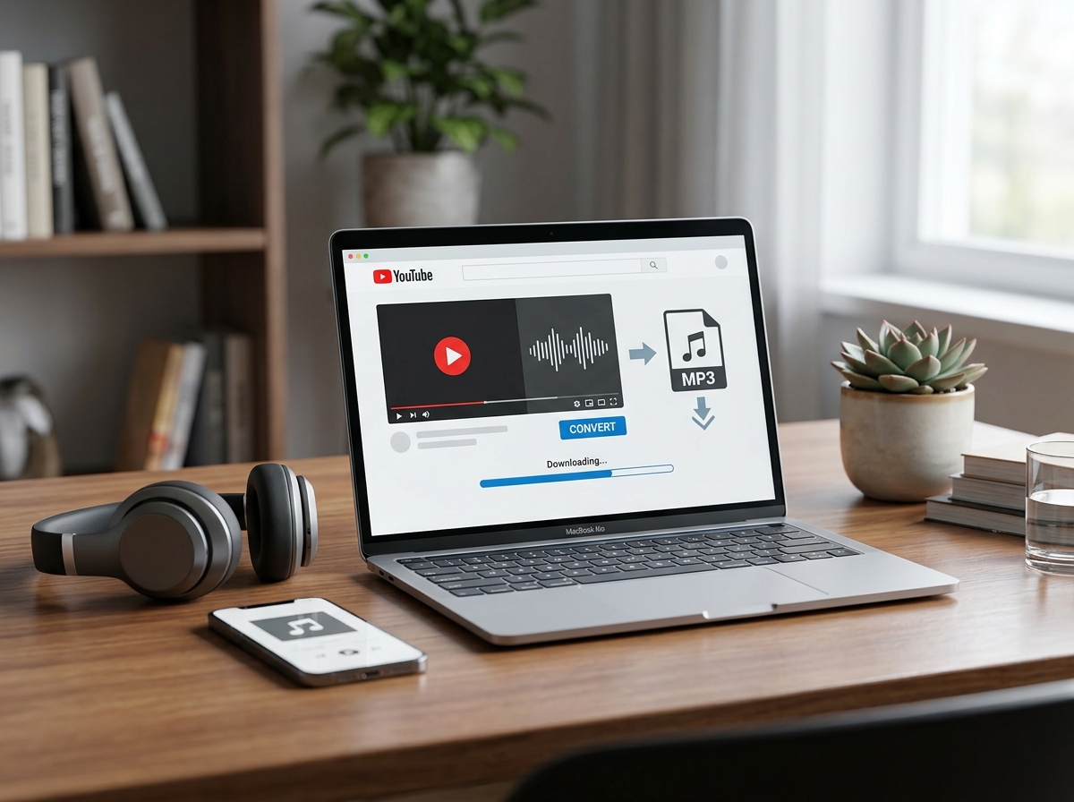 Best YouTube to MP3 Converters 2026: Safe and Free Options — illustration