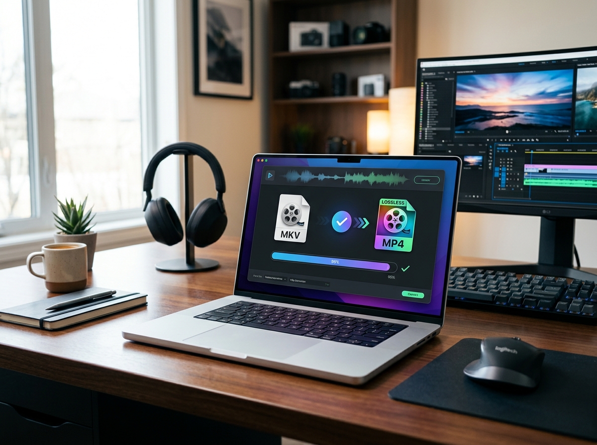 How to Convert MKV to MP4 Without Losing Quality 2026 — illustration
