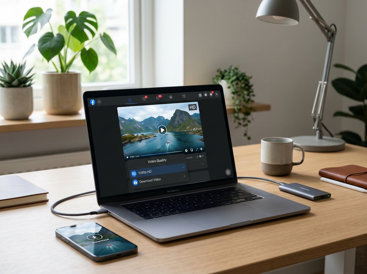 How to Download Facebook Videos in HD 2026: 5 Free Methods Tha... — illustration